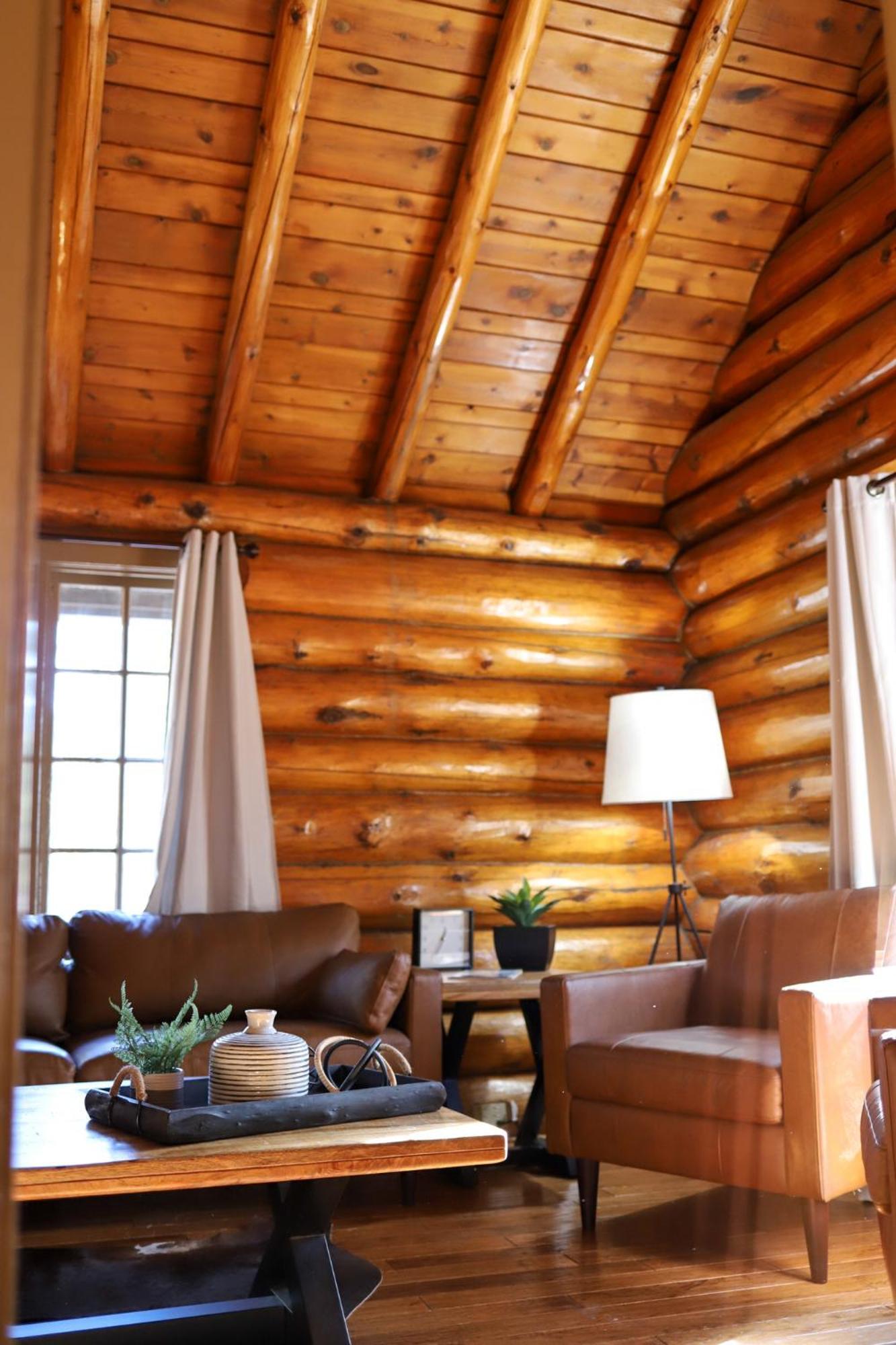 Historic Log Cabin #14 At Horse Creek Resort Rapid Stadt Exterior foto